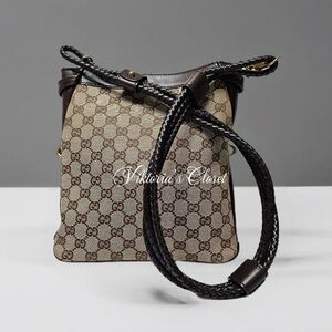 GUCCI MONOGRAM CROSSBODY BAG